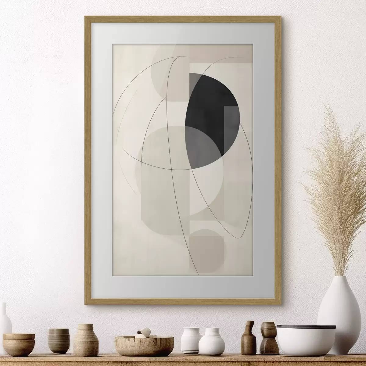 Poster Abstraction géométrique f45767