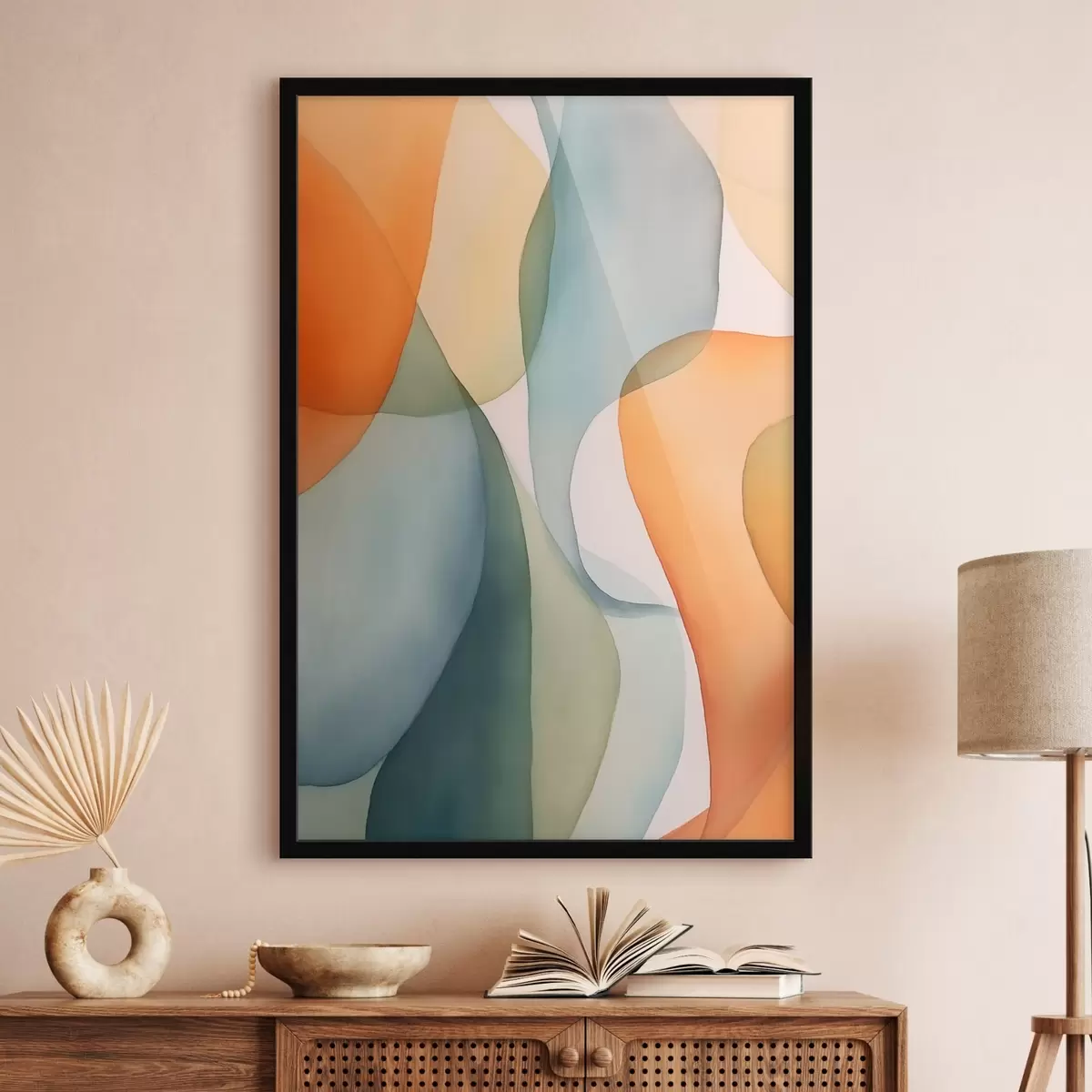 Poster Vagues abstraites f45786