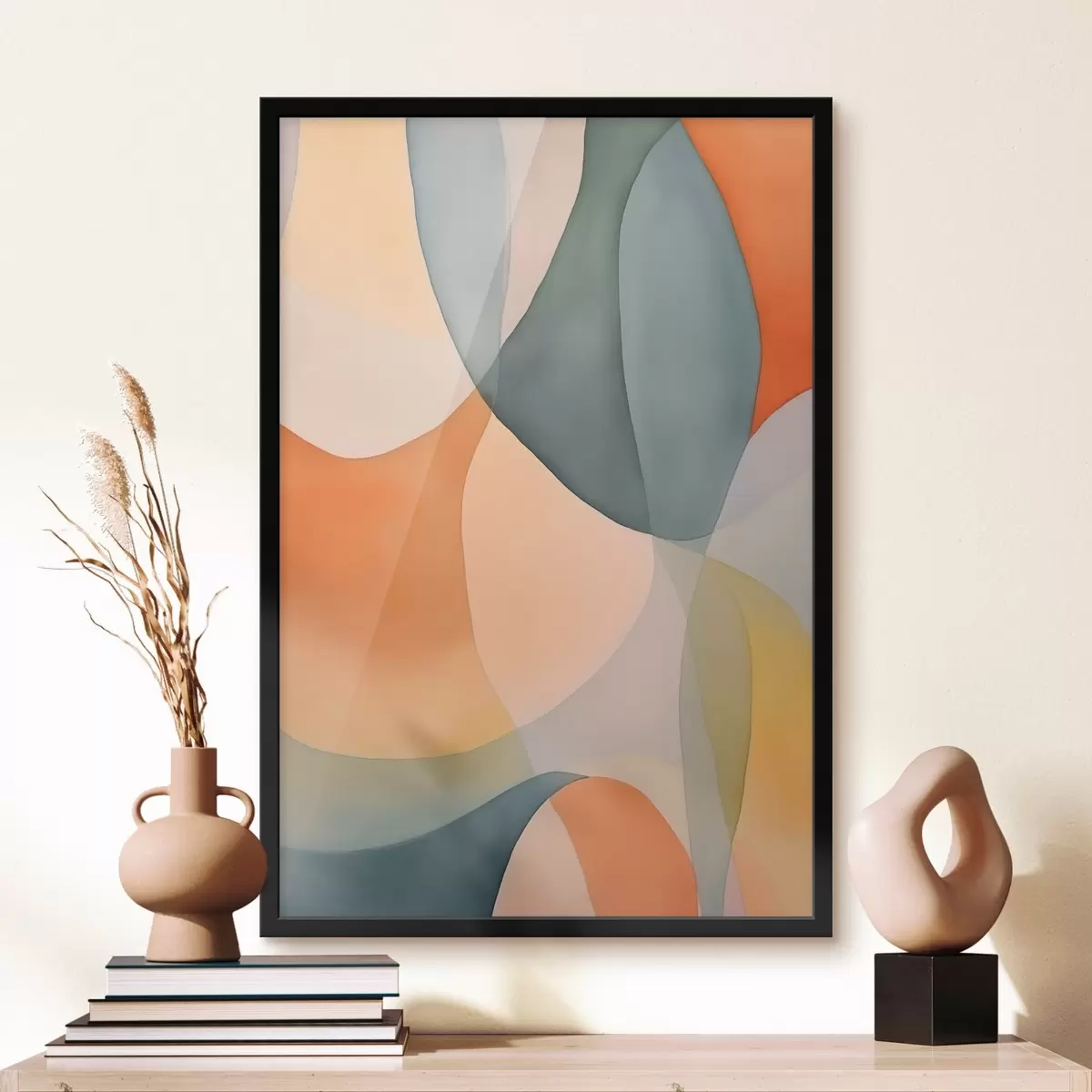 Poster Vagues abstraites f45787