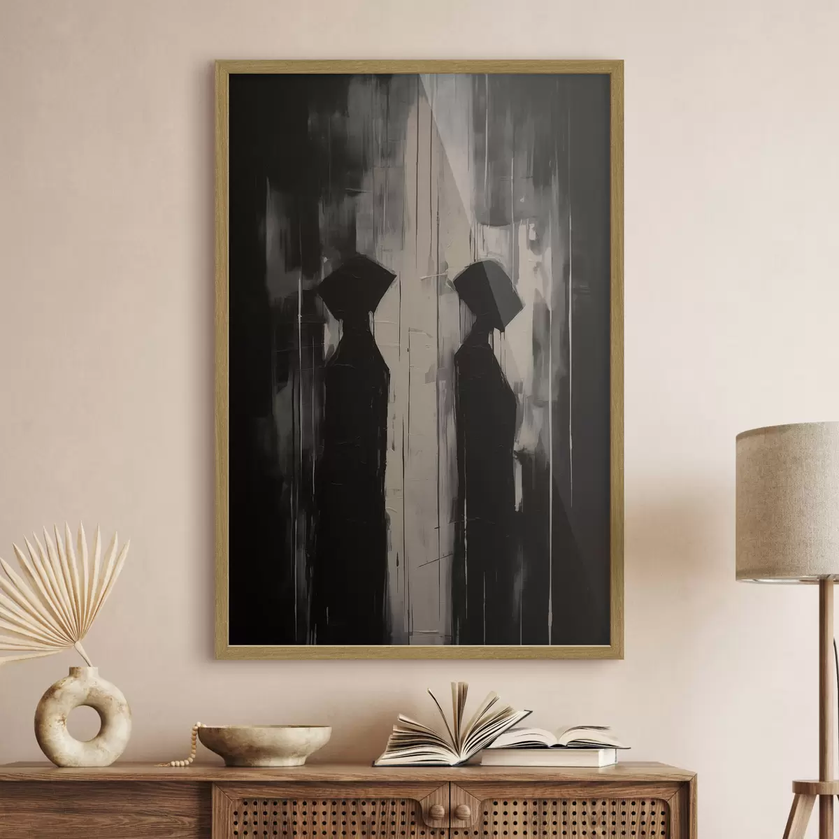 Poster Deux silhouettes f45788
