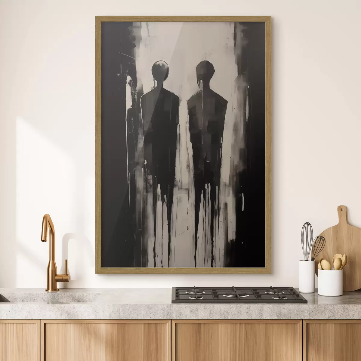 Poster Deux silhouettes f45789