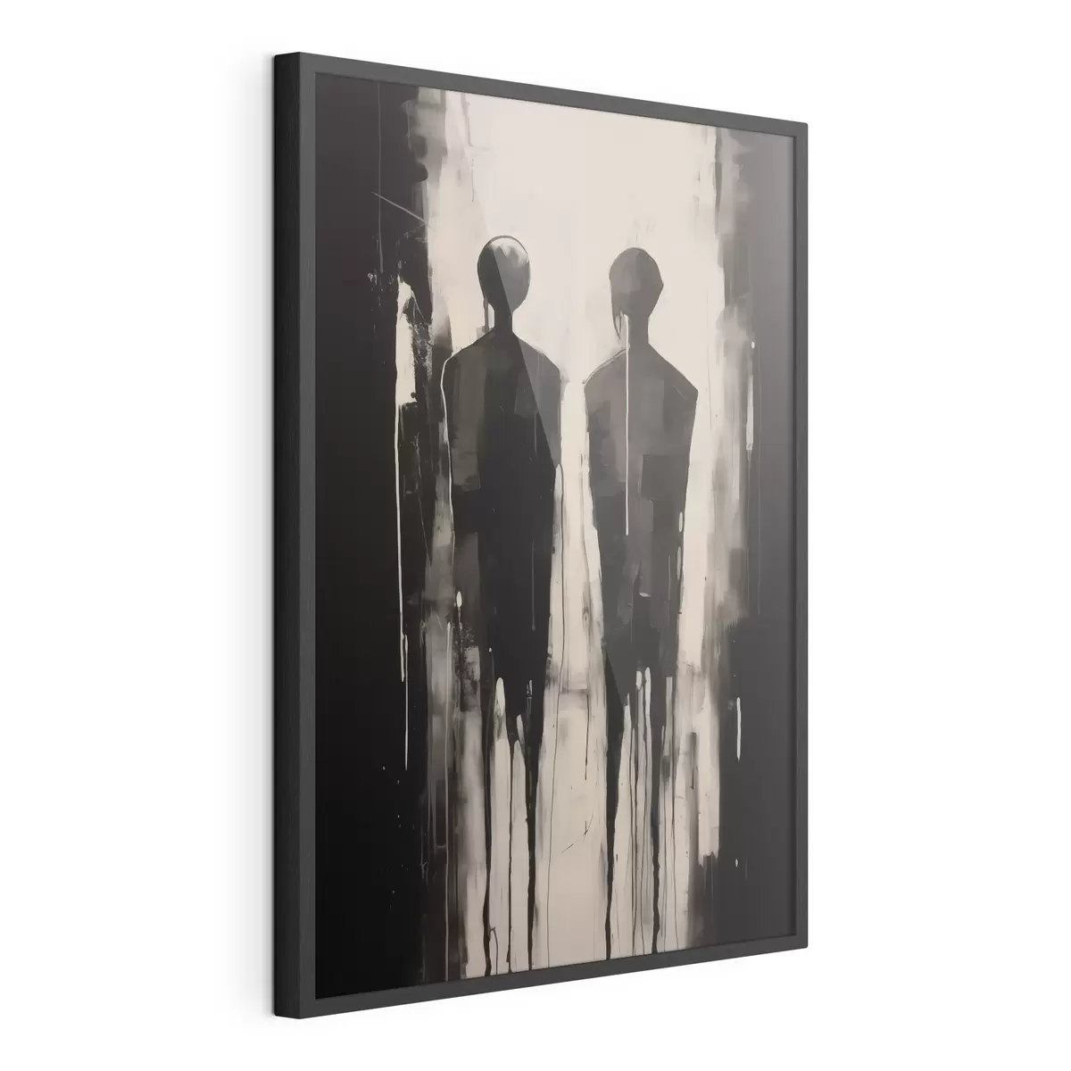 Poster Deux silhouettes f45789