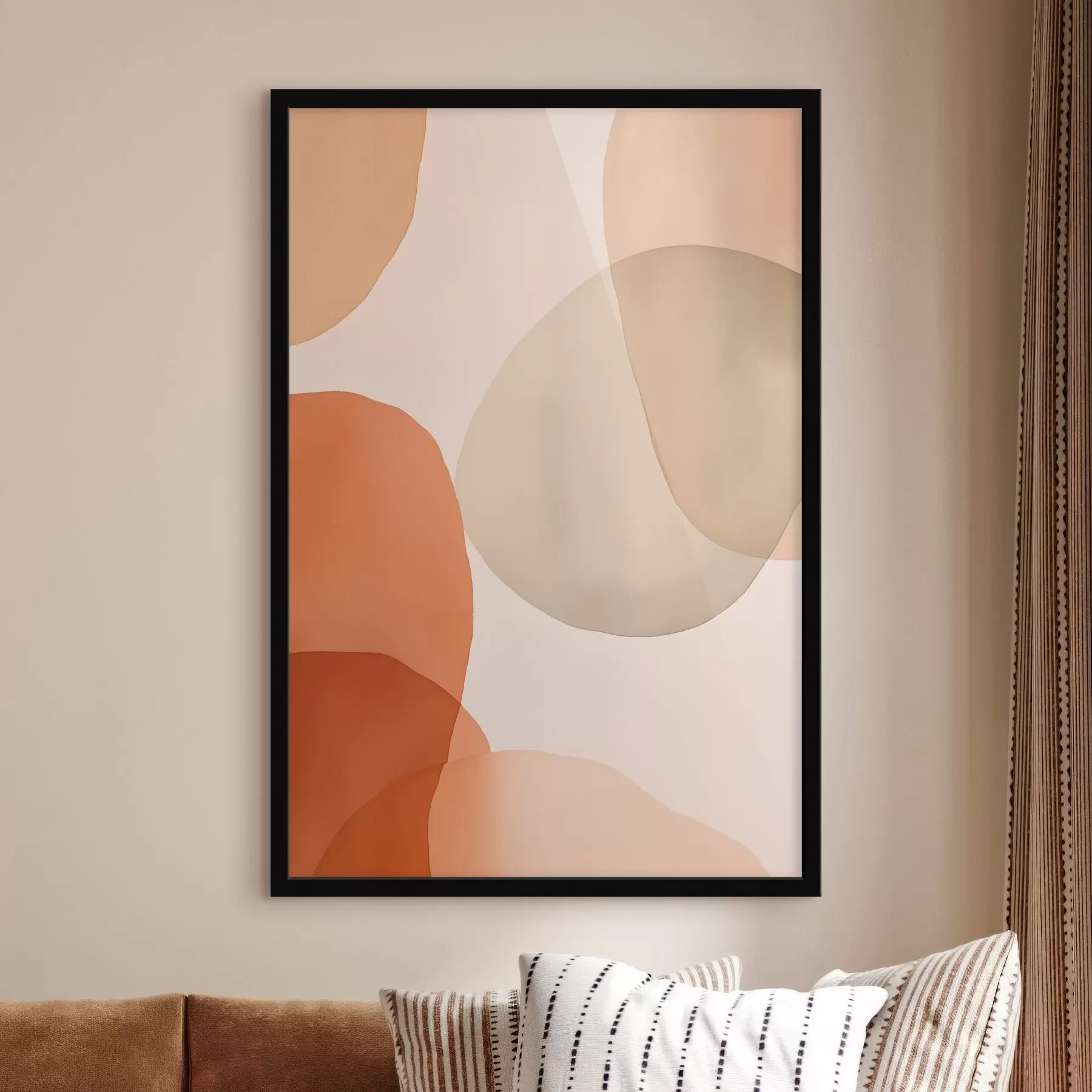 Papier peint Cercles abstraits f45791