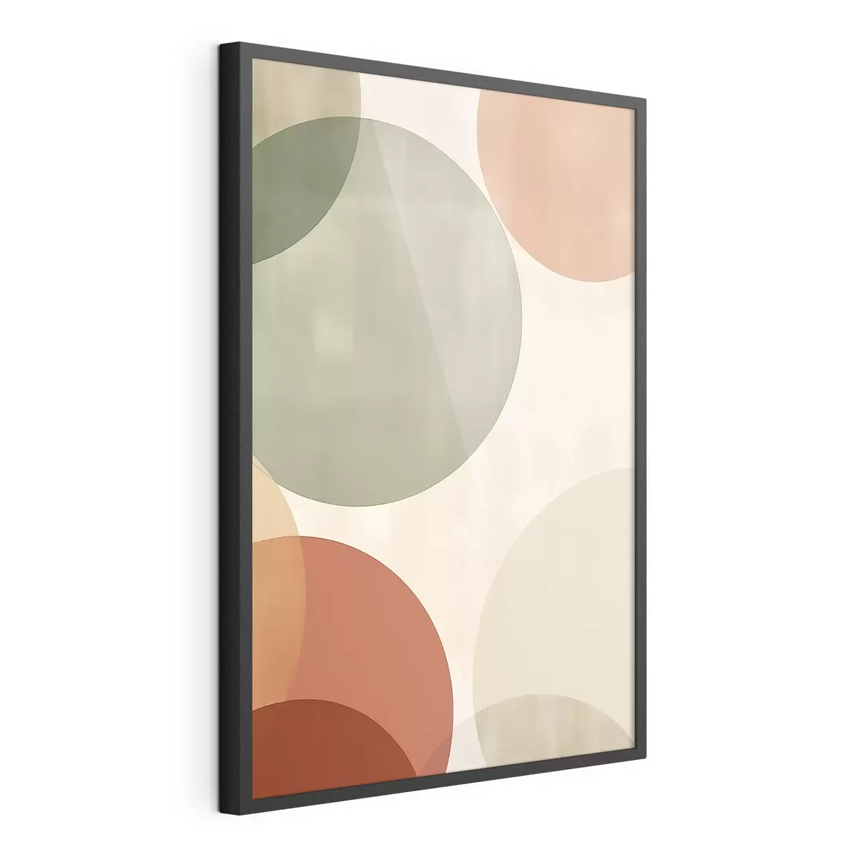 Poster Grands cercles abstraits f45794