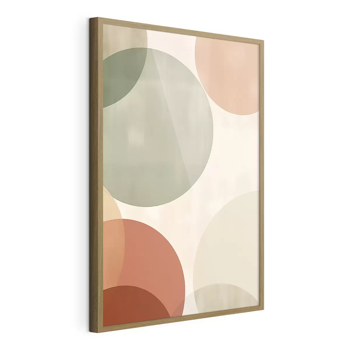Poster Grands cercles abstraits f45794