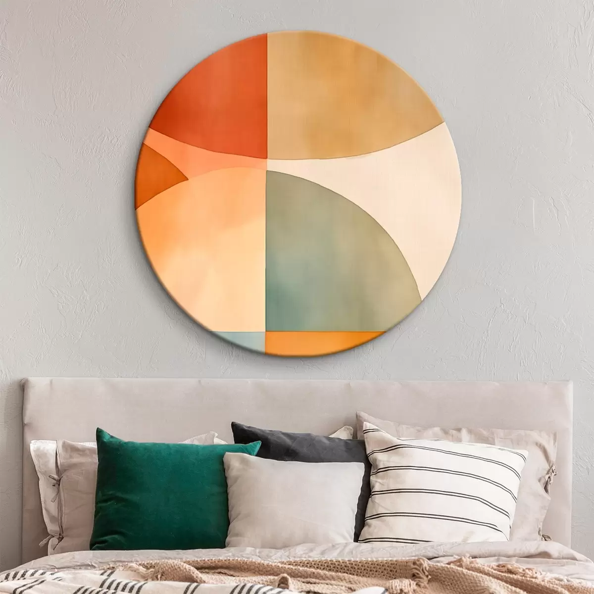 Tableaux rondes Cercles géométriques abstraits r45793