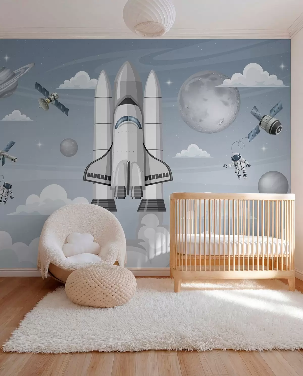 Papier peint Voyage spatial w04197