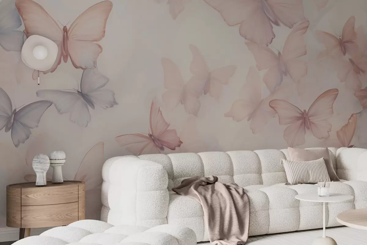 Papier peint Butterflies w04534