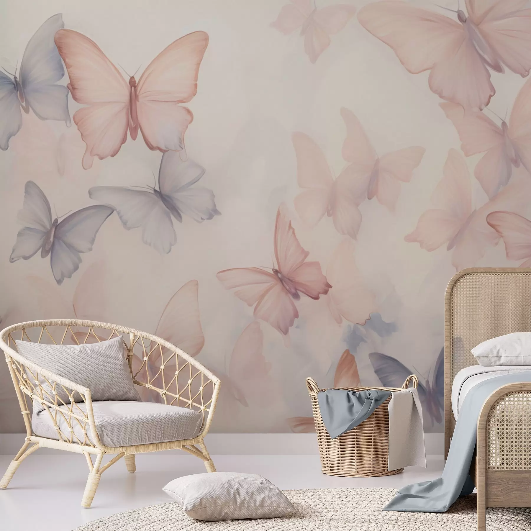Papier peint Butterflies w04534