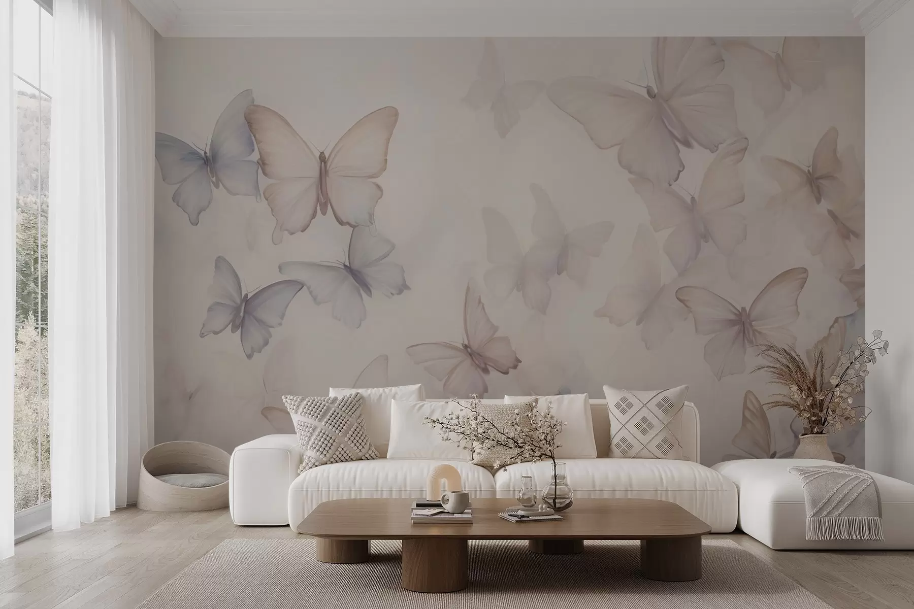 Papier peint Butterflies w04534v1