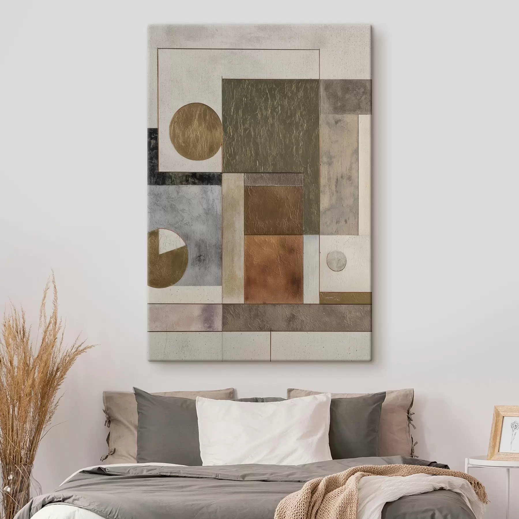 Tableau géométrie abstraite moderne s45729