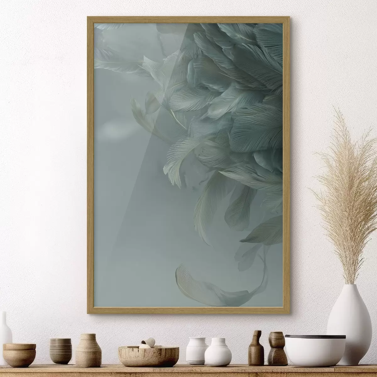 Poster Plumes et envol f45708