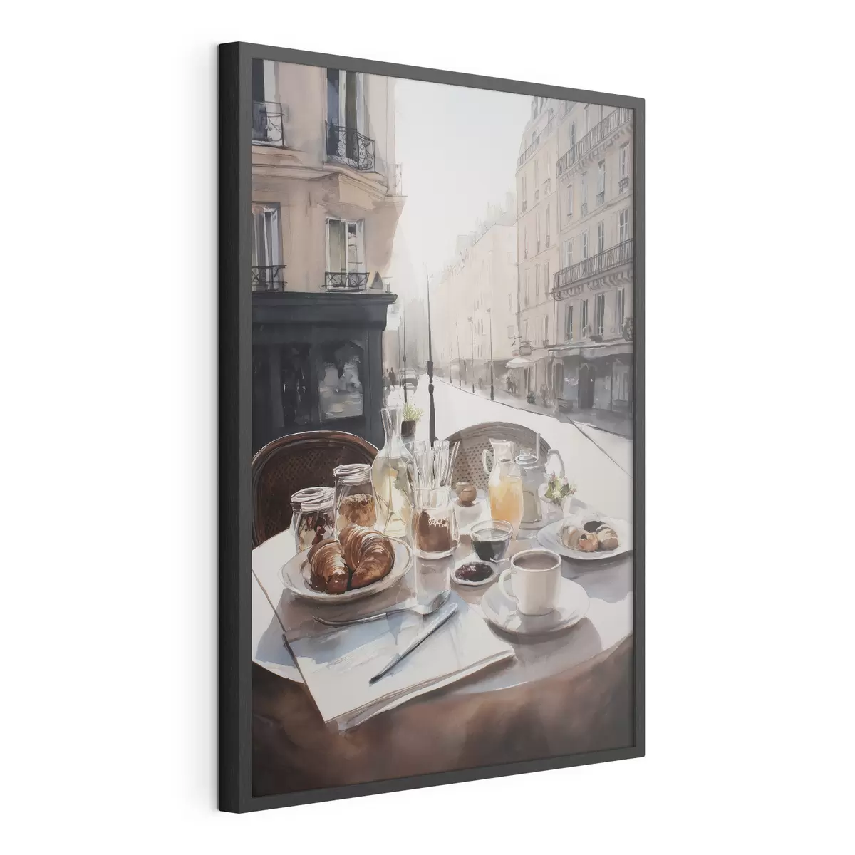 Poster petit-déjeuner à Paris f45725