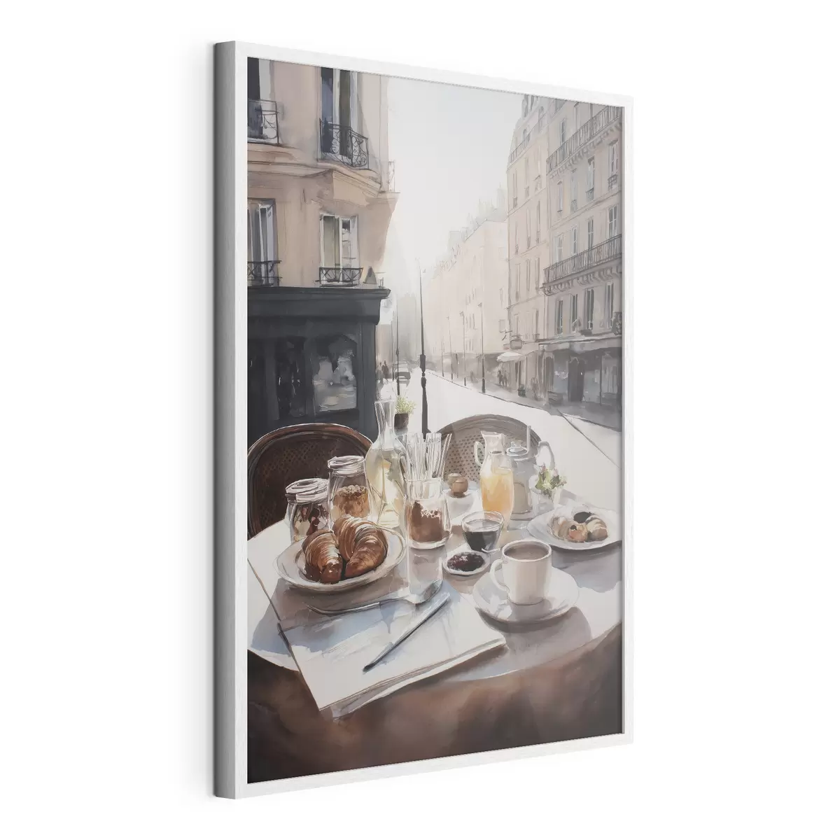 Poster petit-déjeuner à Paris f45725