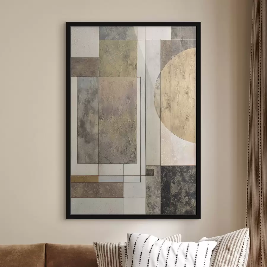 Papier peint géométrie abstraite moderne f45730