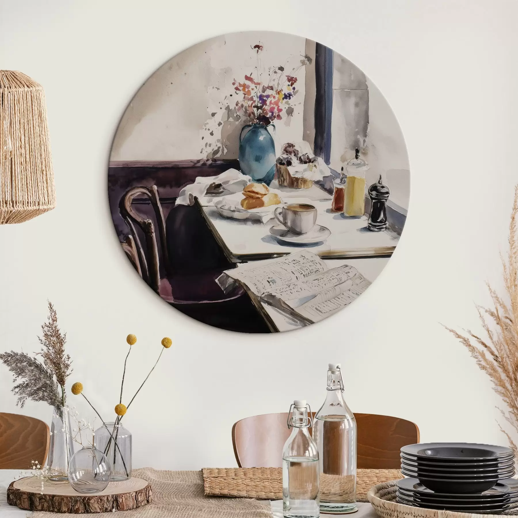 Tableau petit-déjeuner à Paris r45726 Tableau petit-déjeuner à Paris r45726