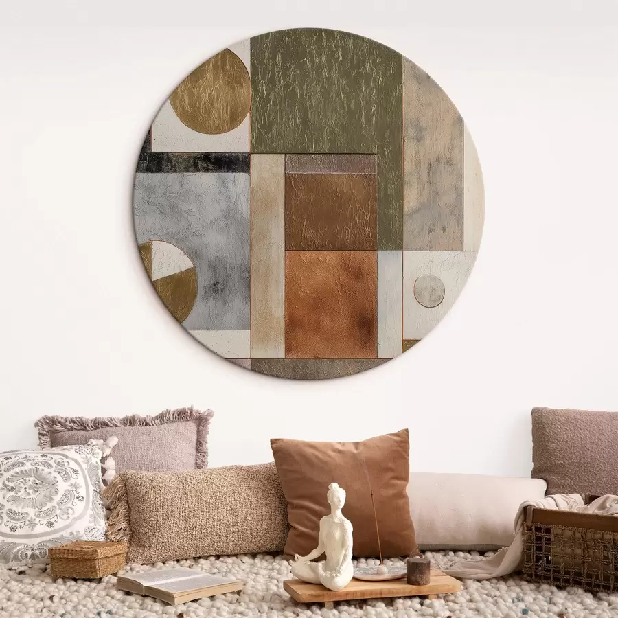 Tableau géométrie abstraite moderne r45729