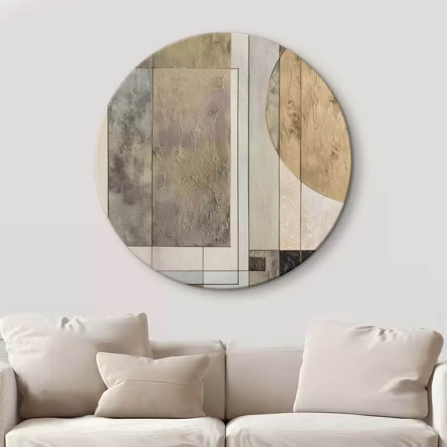 Tableau géométrie abstraite moderne r45730