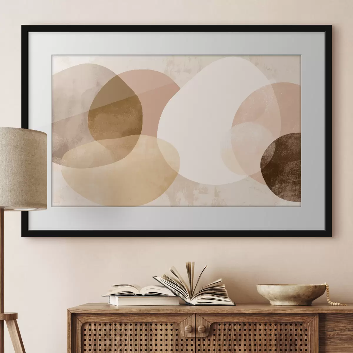 Poster Cercles de douceur f45803