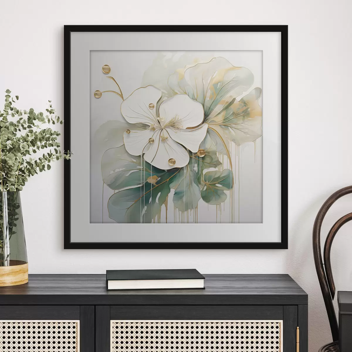 Poster Cœur solaire de la fleur f45815