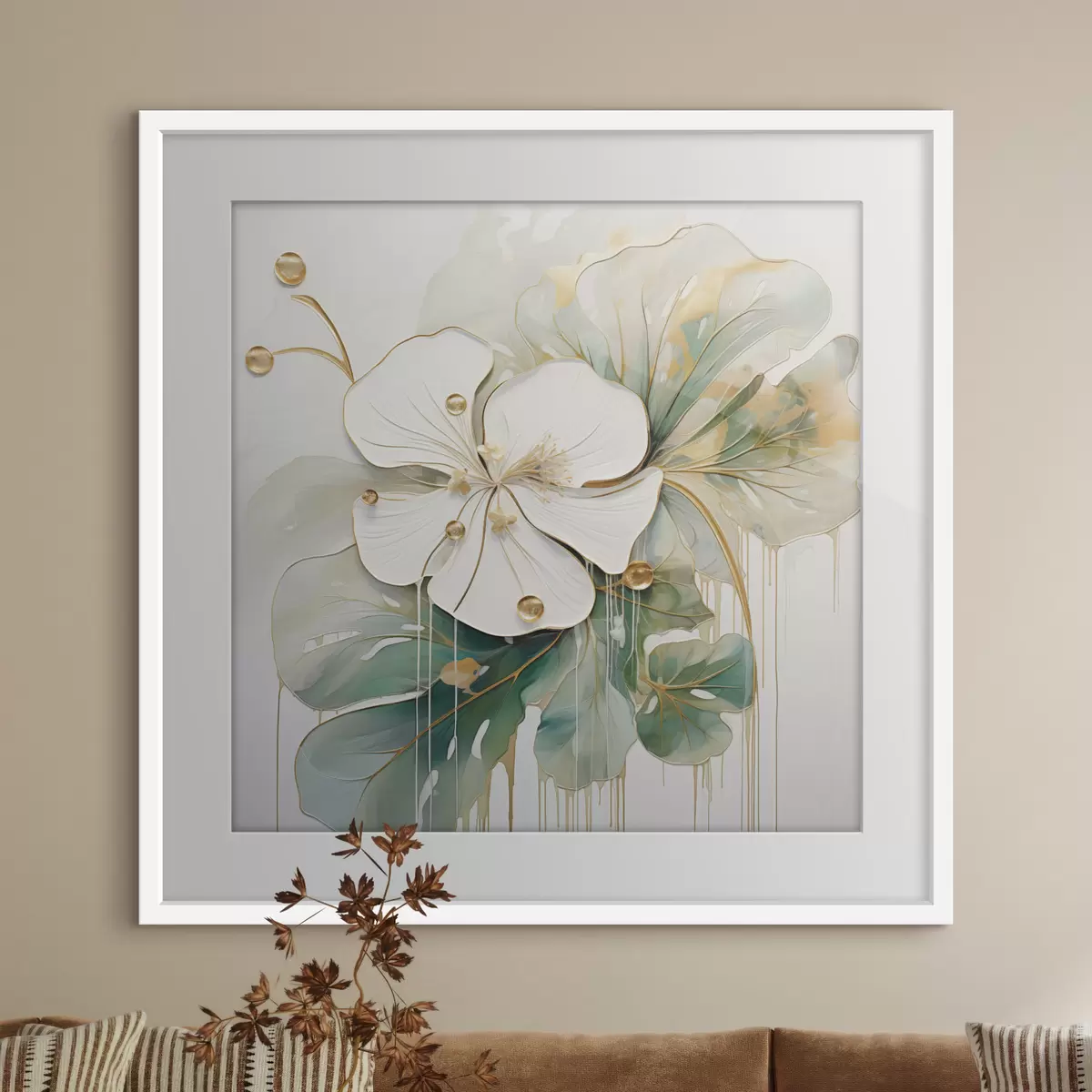 Poster Cœur solaire de la fleur f45815