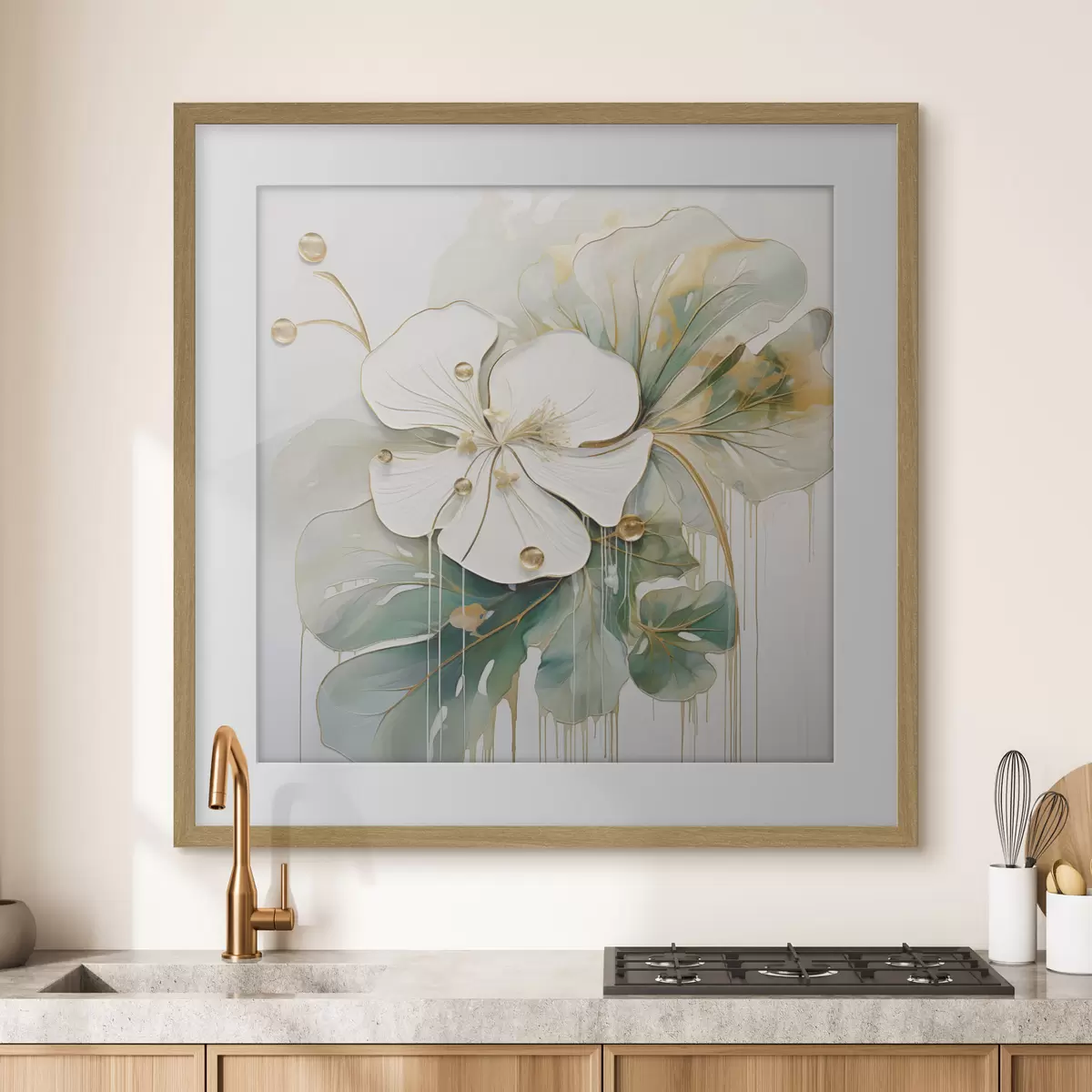 Poster Cœur solaire de la fleur f45815