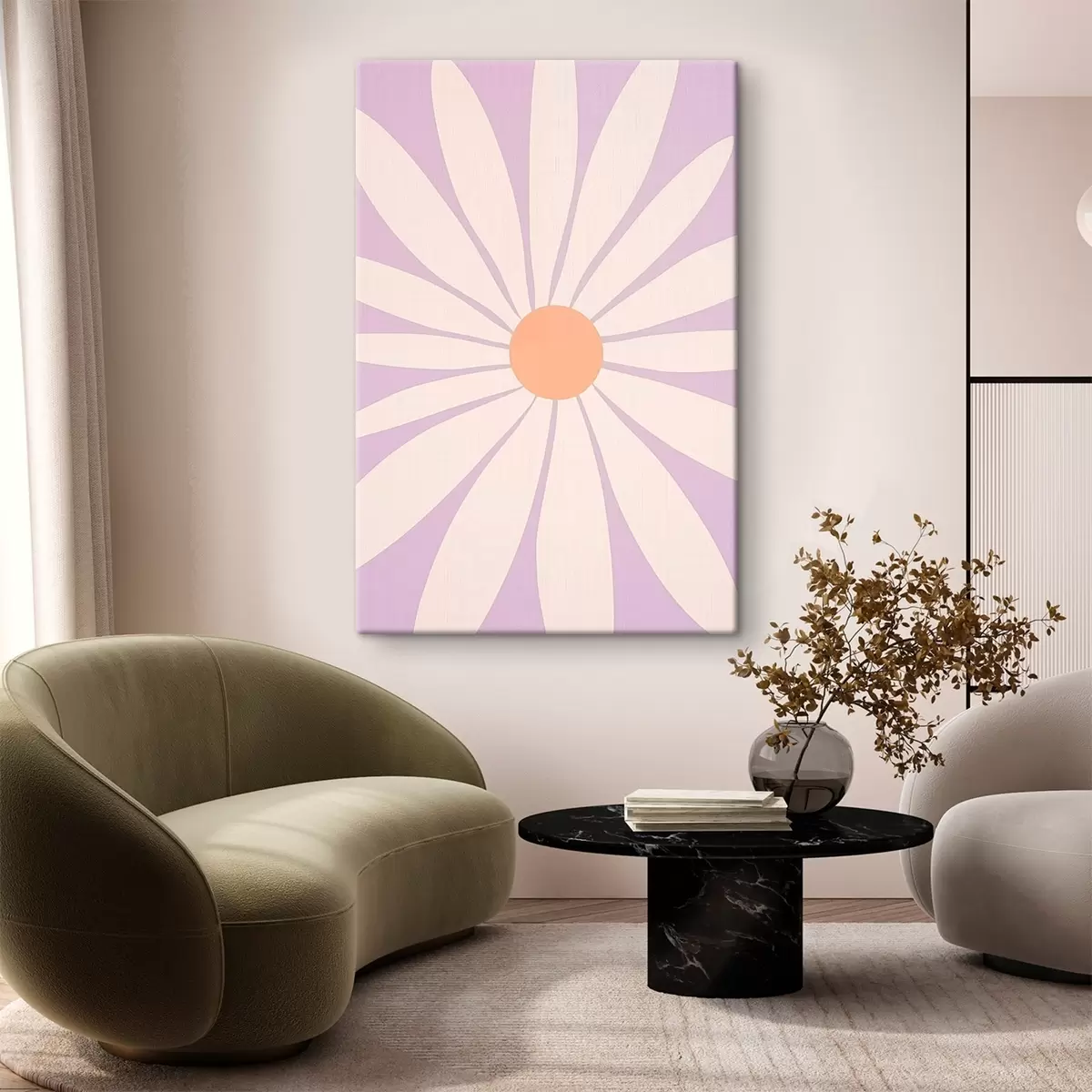 Tableau Grande marguerite s45827