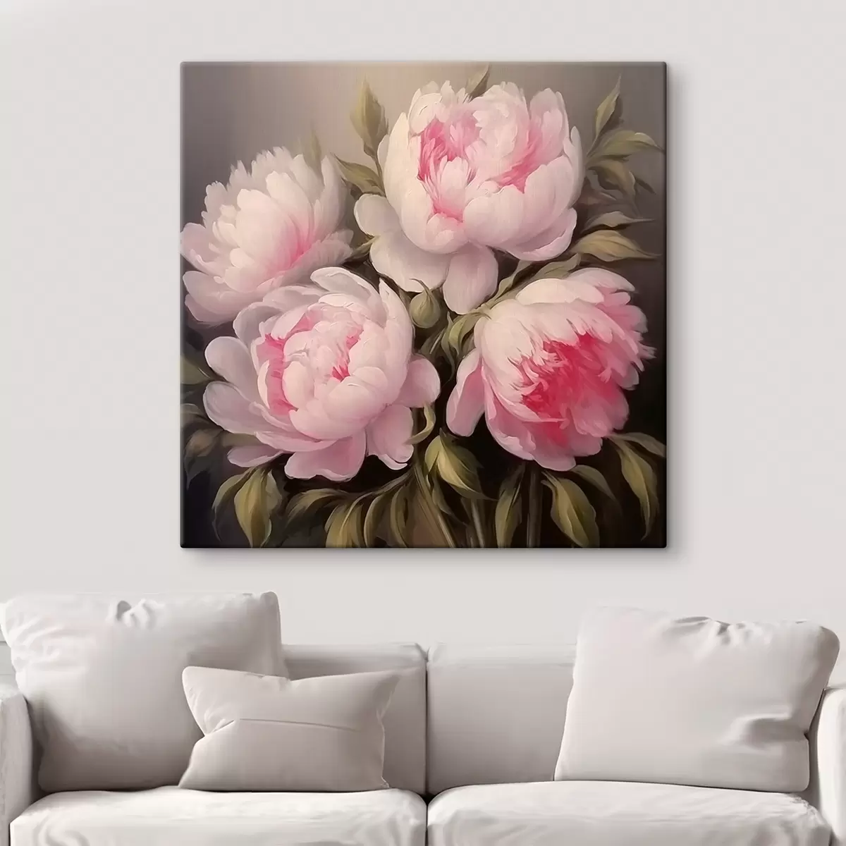 Tableau Pivoines s45846