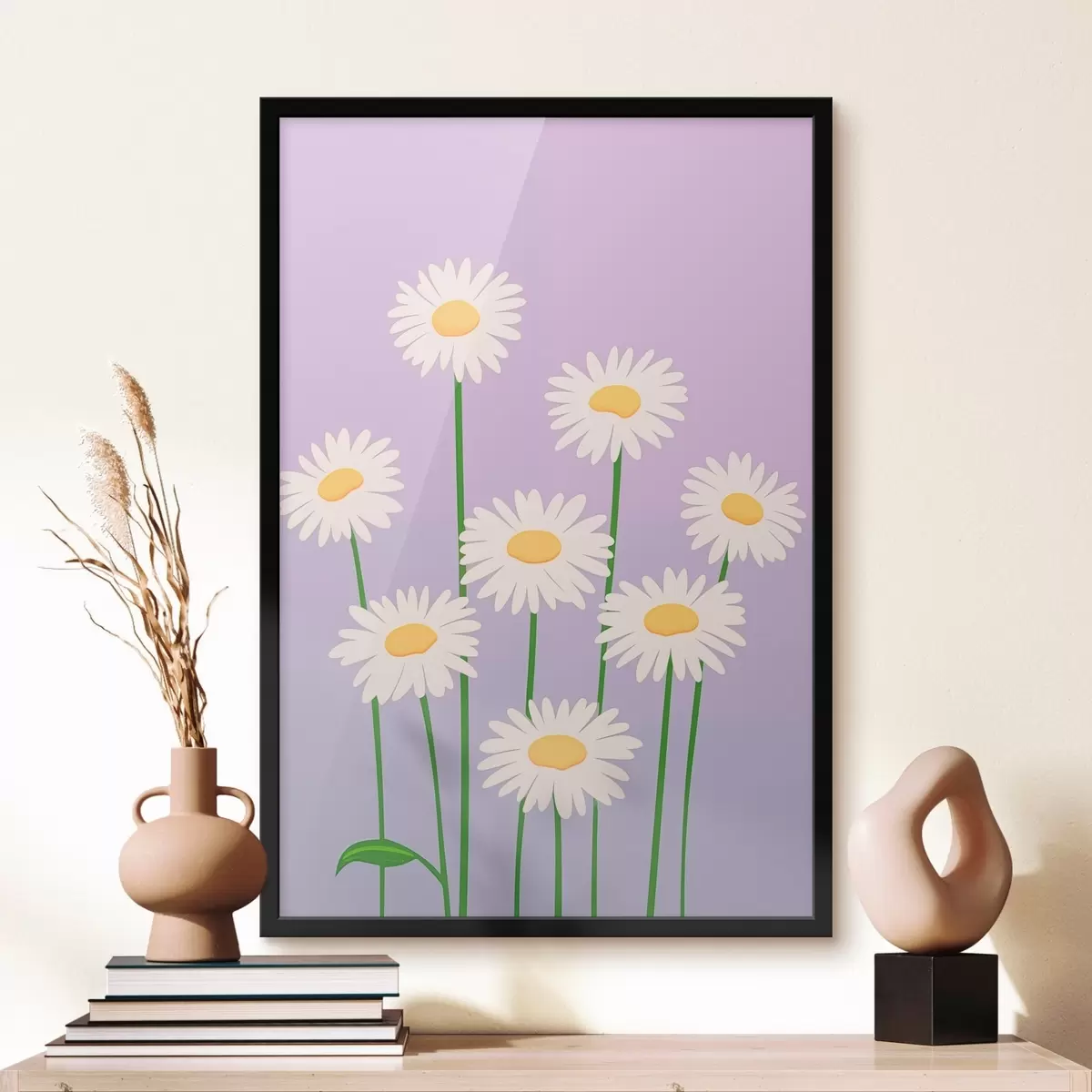 Poster Bouquet de marguerites f45828