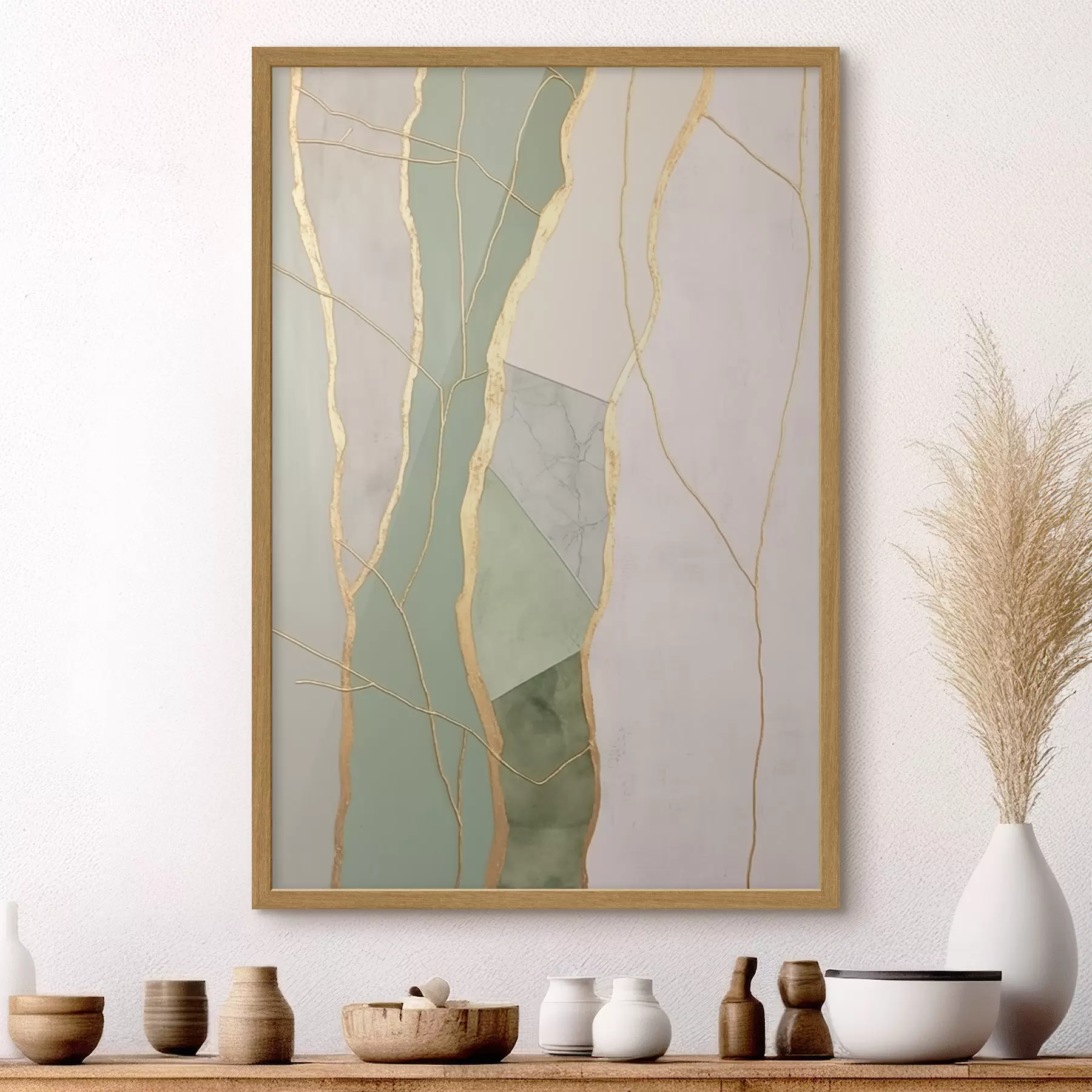 Papier peint Lignes et poésie f45830