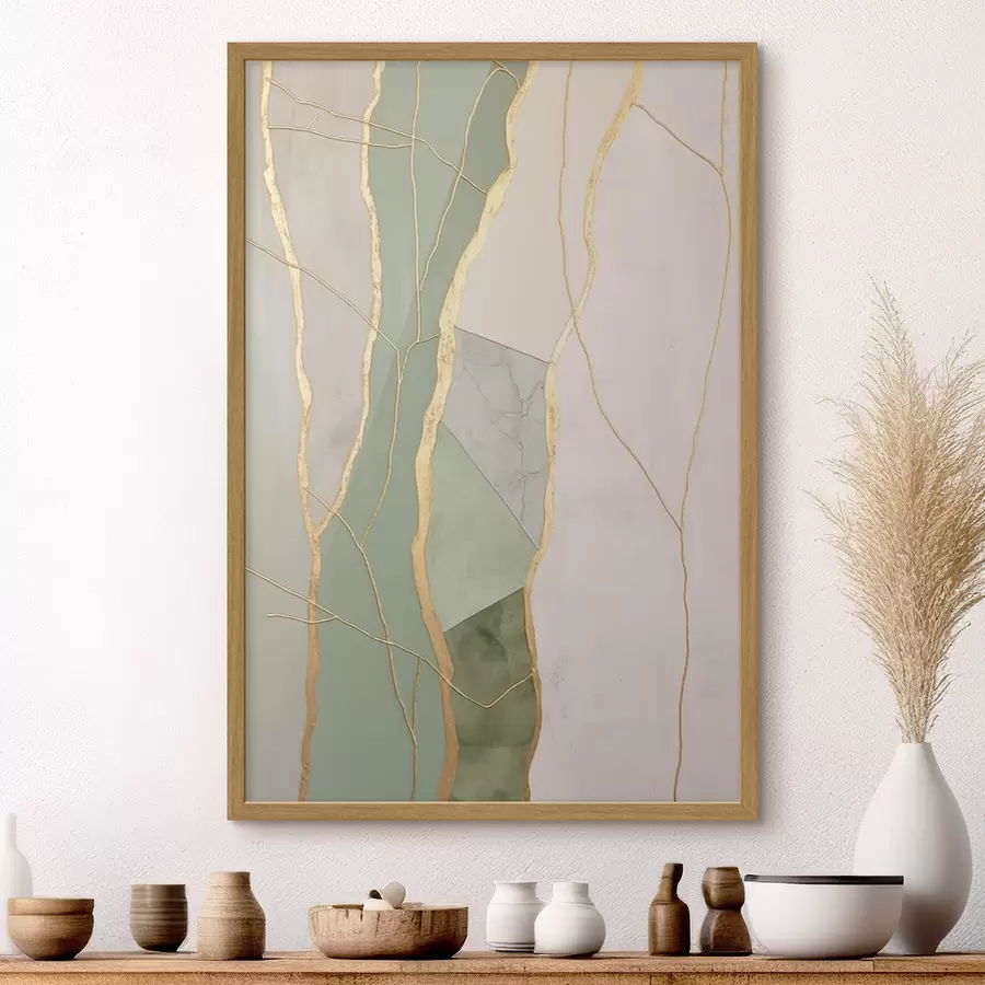 Papier peint Lignes abstraites f45830