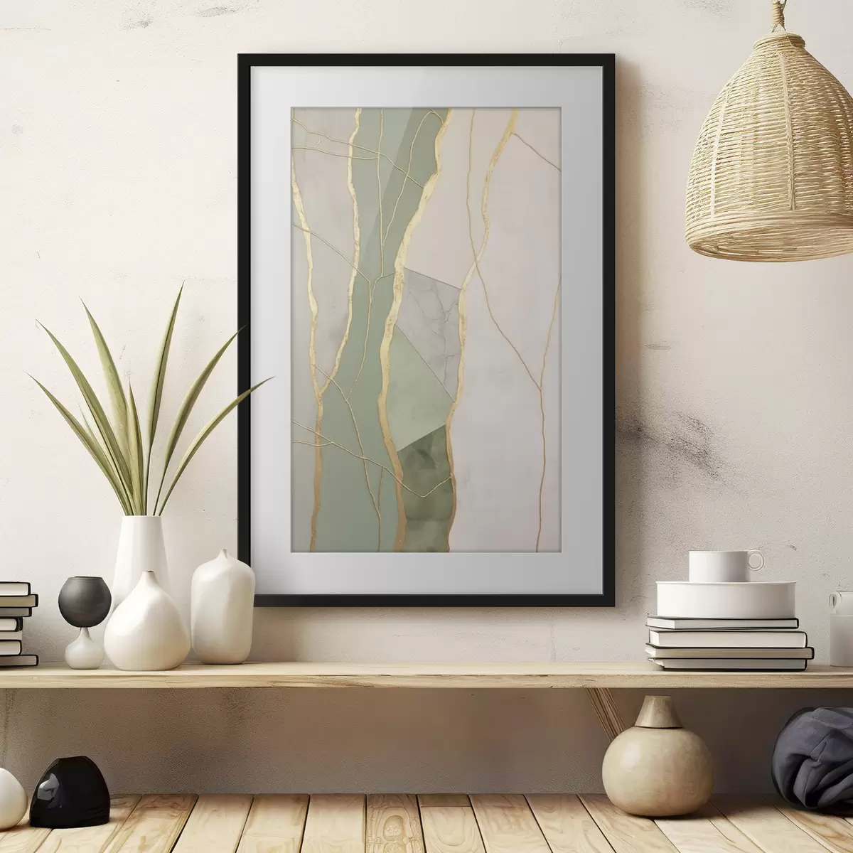 Poster Lignes et poésie f45830