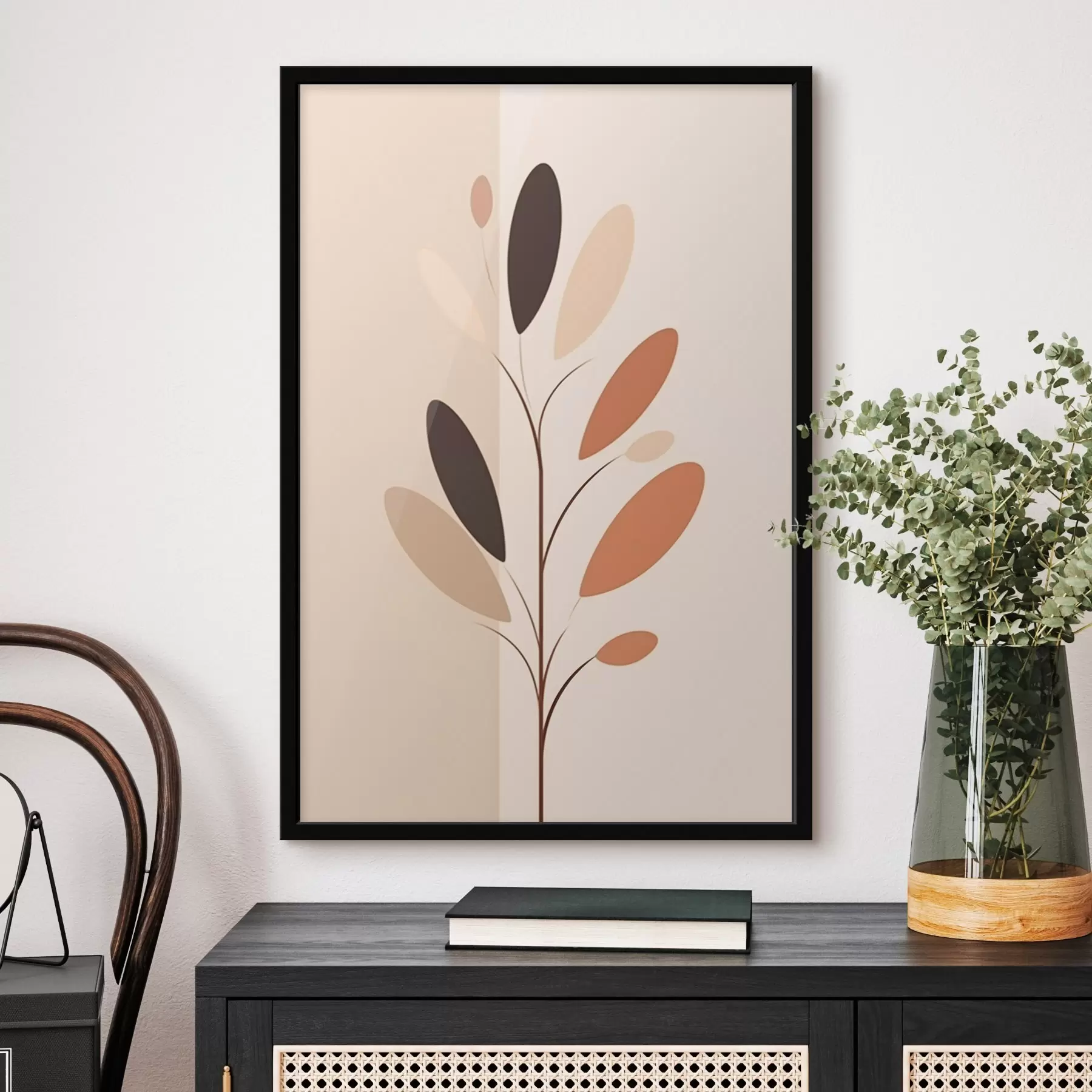 Papier peint Branche abstraite f45835