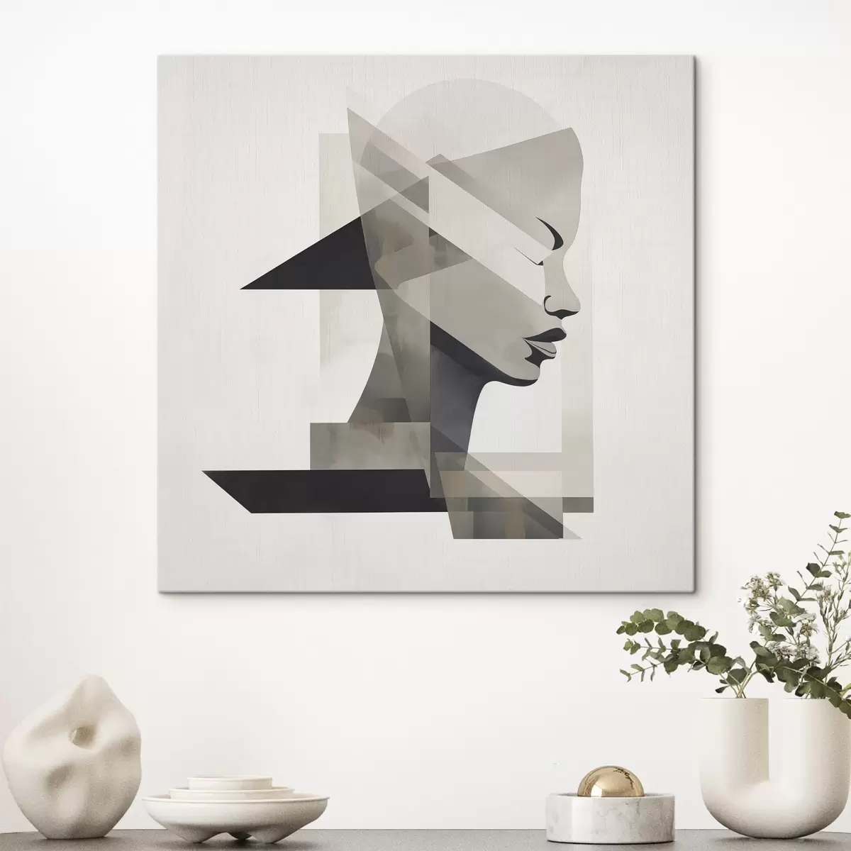 Tableau Portrait abstrait s45916