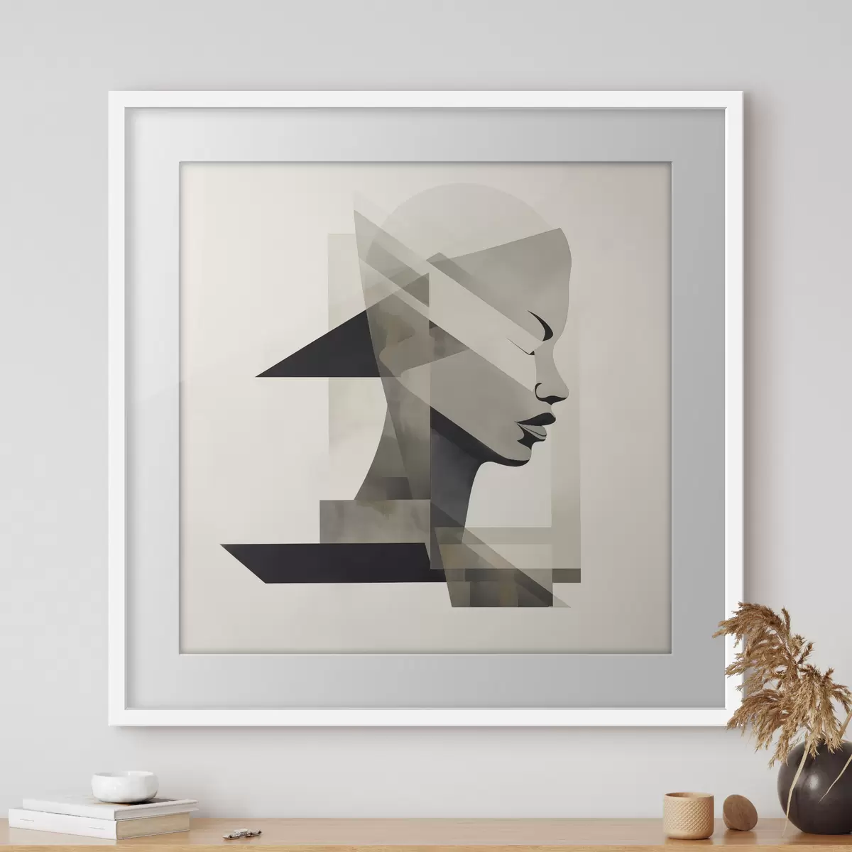 Poster Visage et étincelle f45916