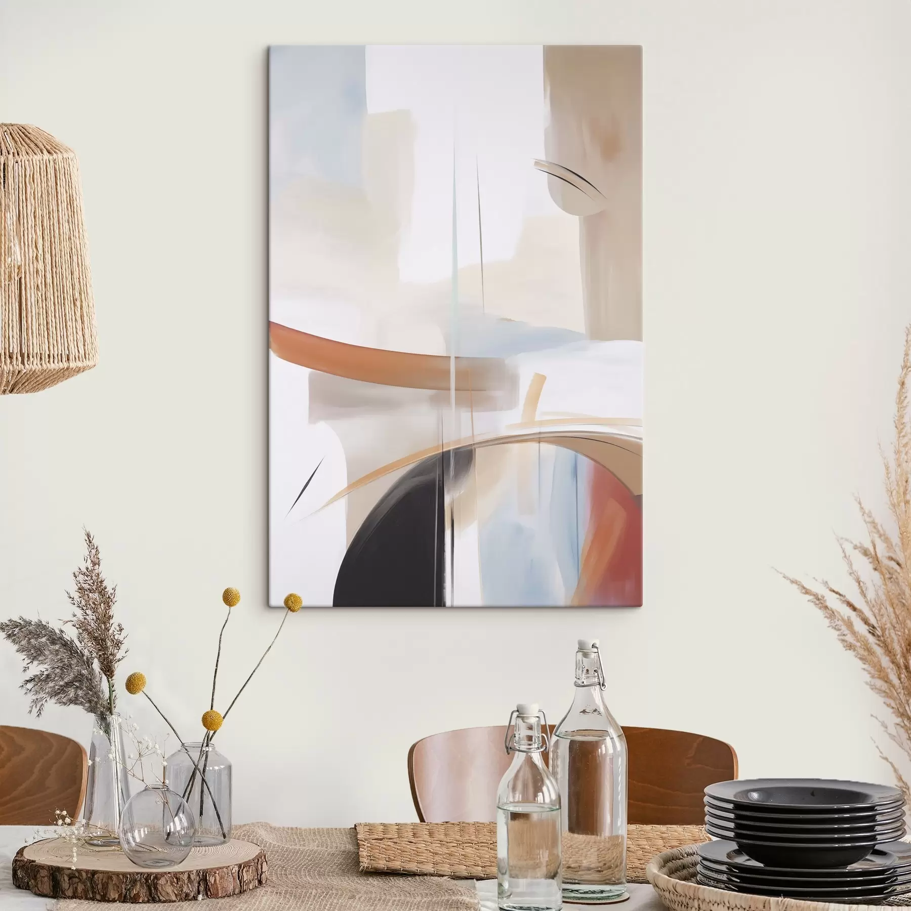 Tableau Composition abstraite s45918