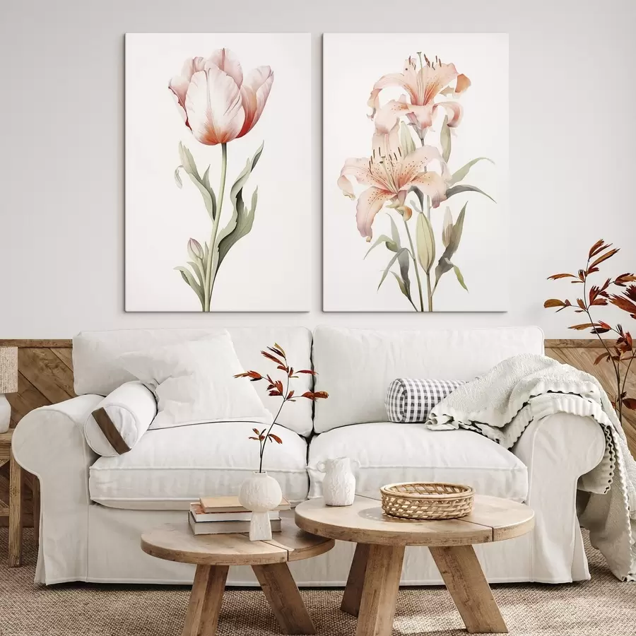 Tableau Fleurs m00752