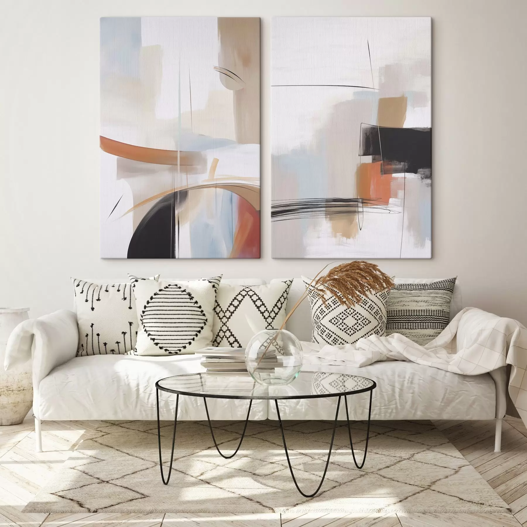 Tableau Composition abstraite m00754