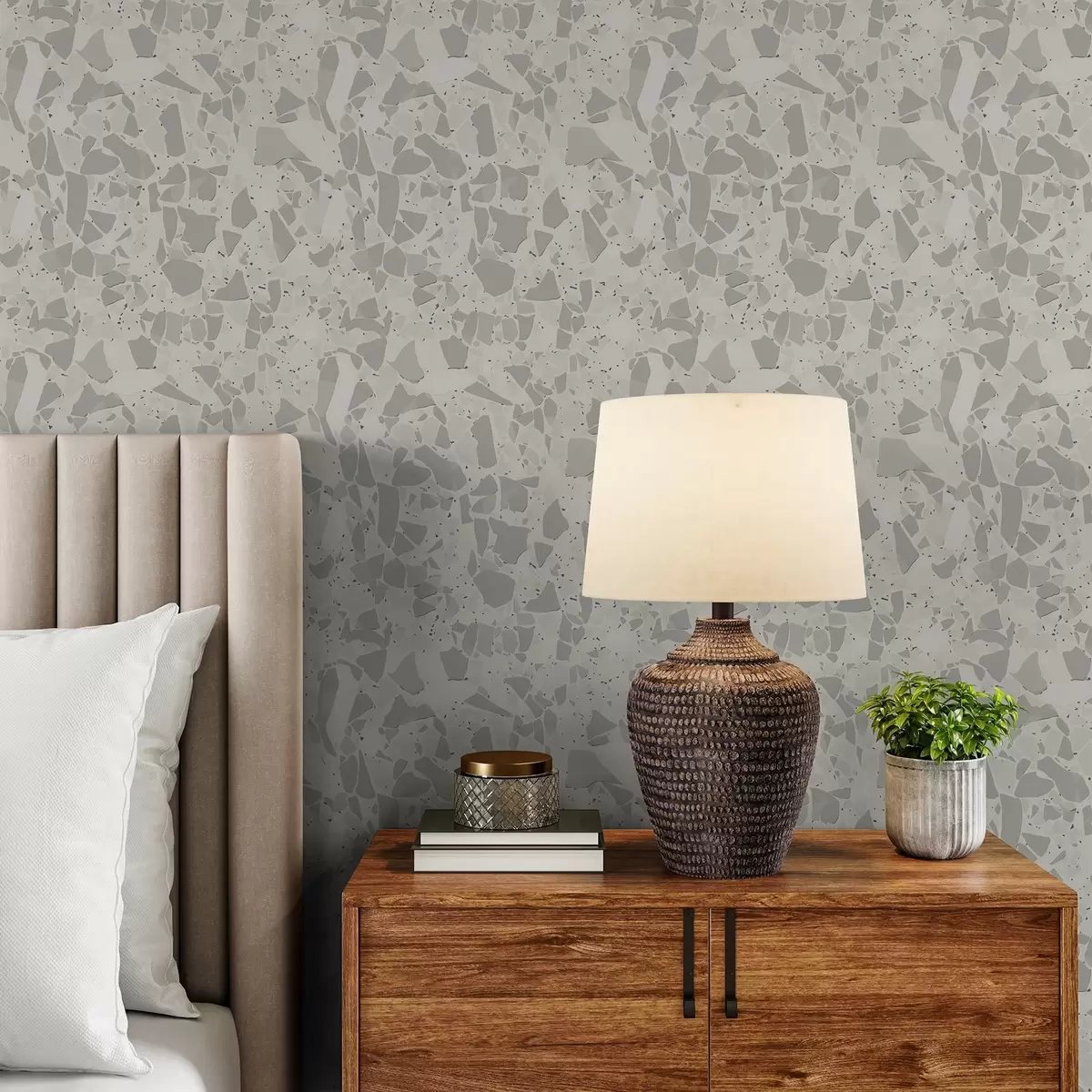 Papier peint Verre brisé a00533