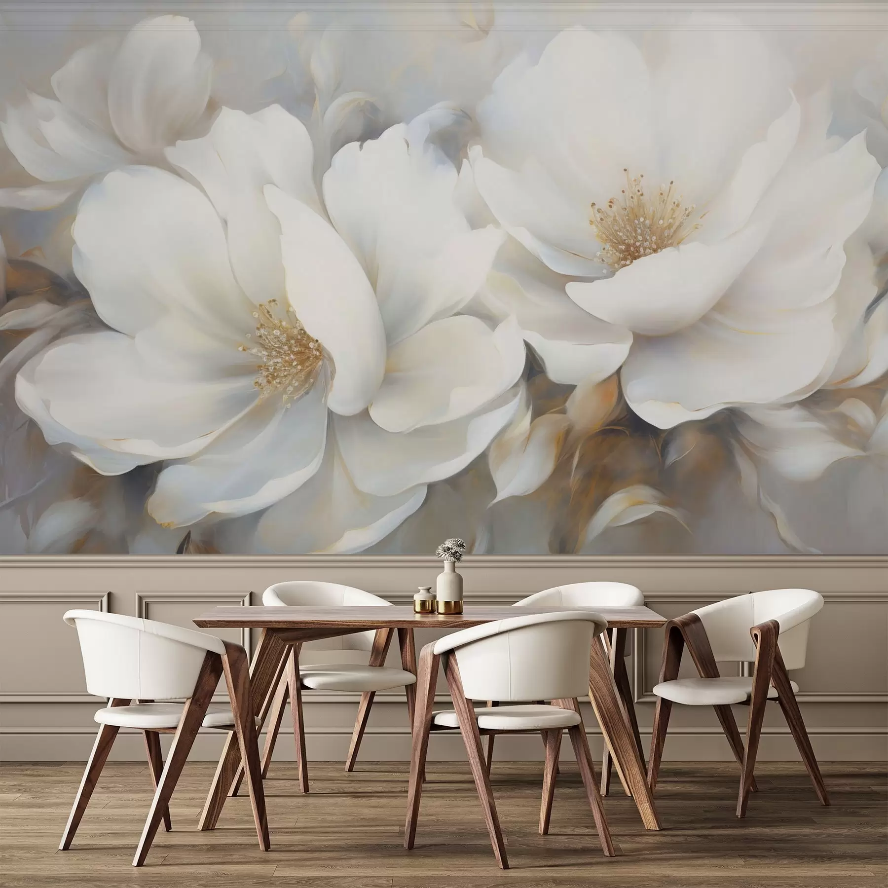 Papier peint Fleurs géantes w04594