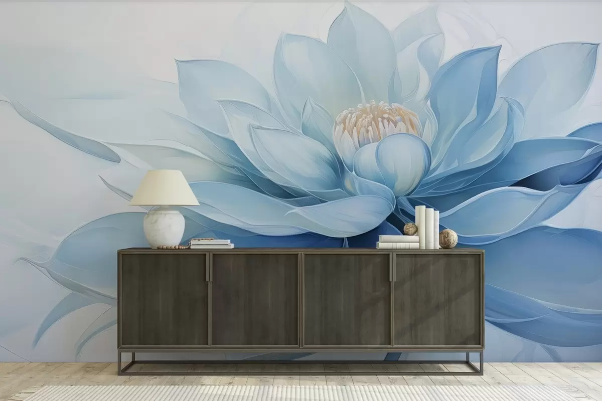 Papier peint Le mystère de la fleur w04563