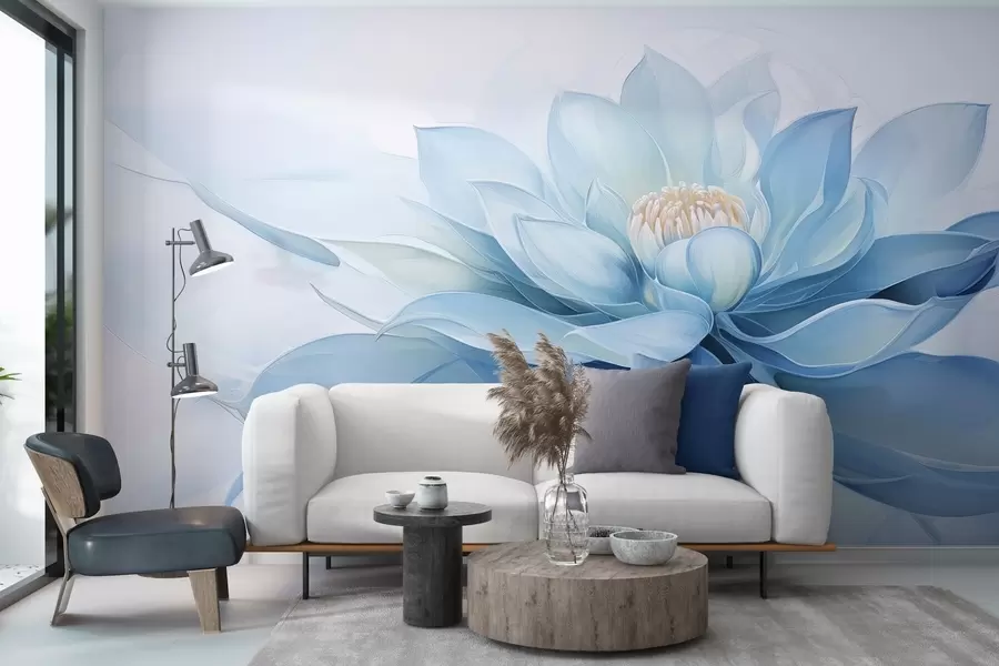 Papier peint Le mystère de la fleur w04563