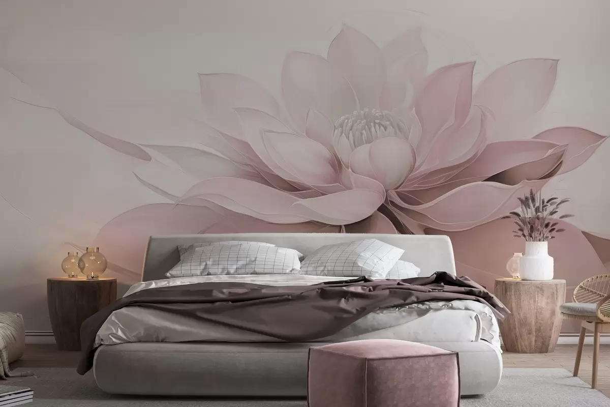 Papier peint Le mystère de la fleur w04563v1