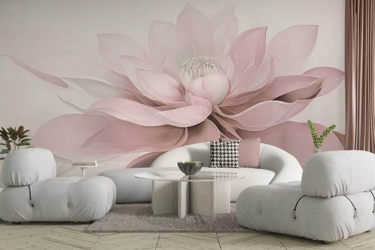 Papier peint Le mystère de la fleur w04563v1