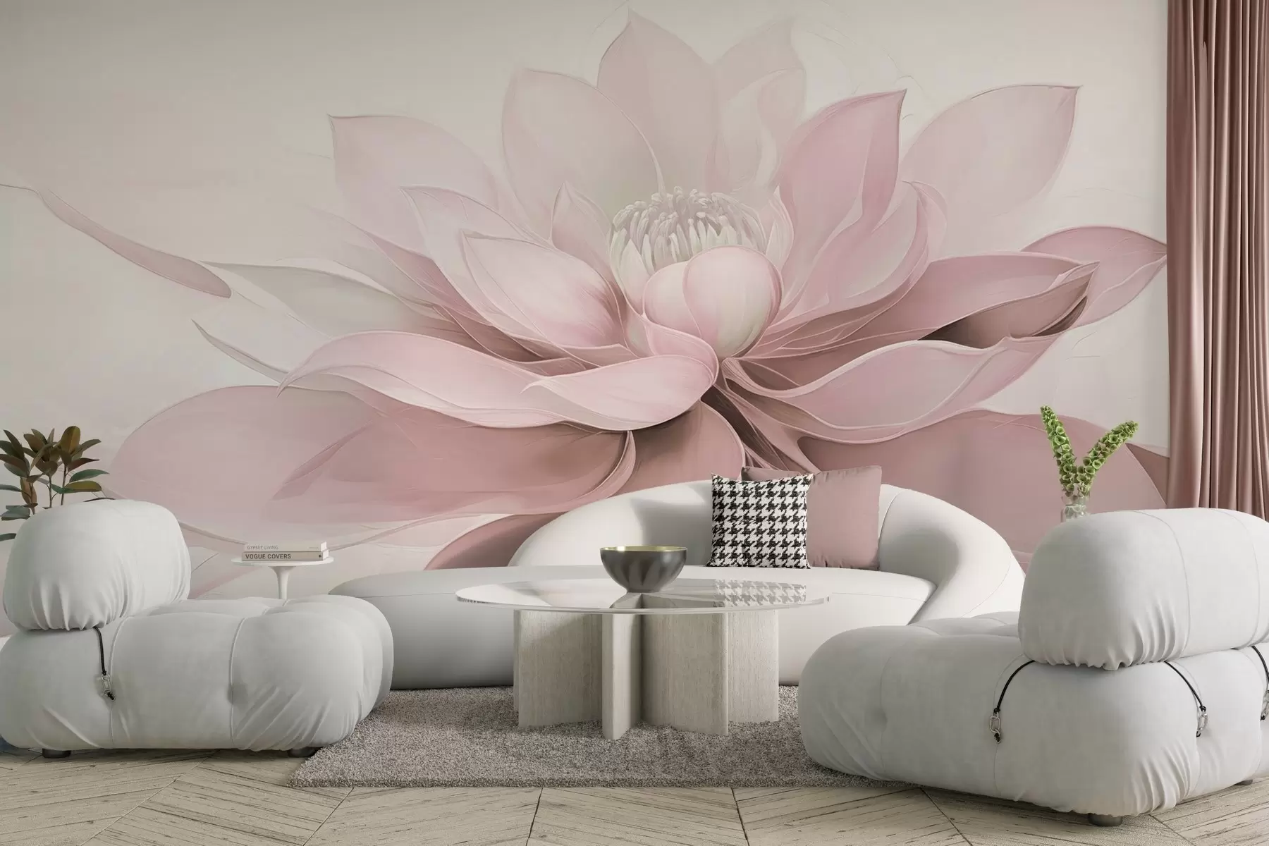 Papier peint Le mystère de la fleur w04563v1