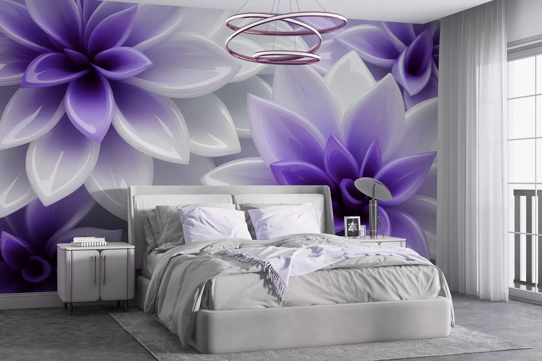 Papier peint Symphonie florale w04571 buy France - Uwalls.fr Papier peint Symphonie florale w04571