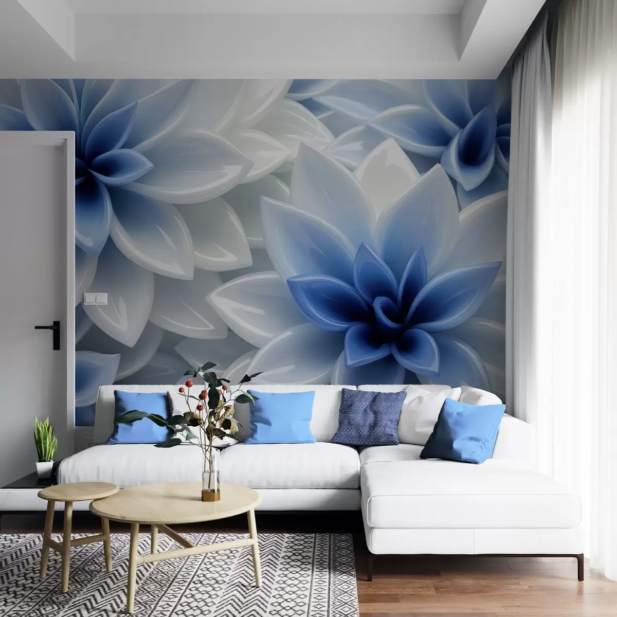 Papier peint Symphonie florale w04571v1