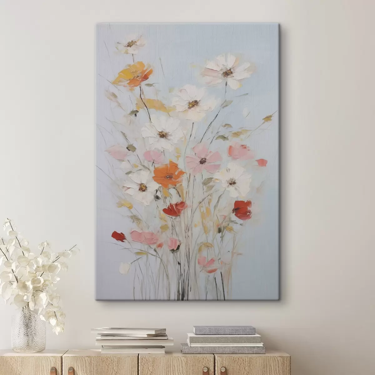 Tableau Fleurs délicates s45981