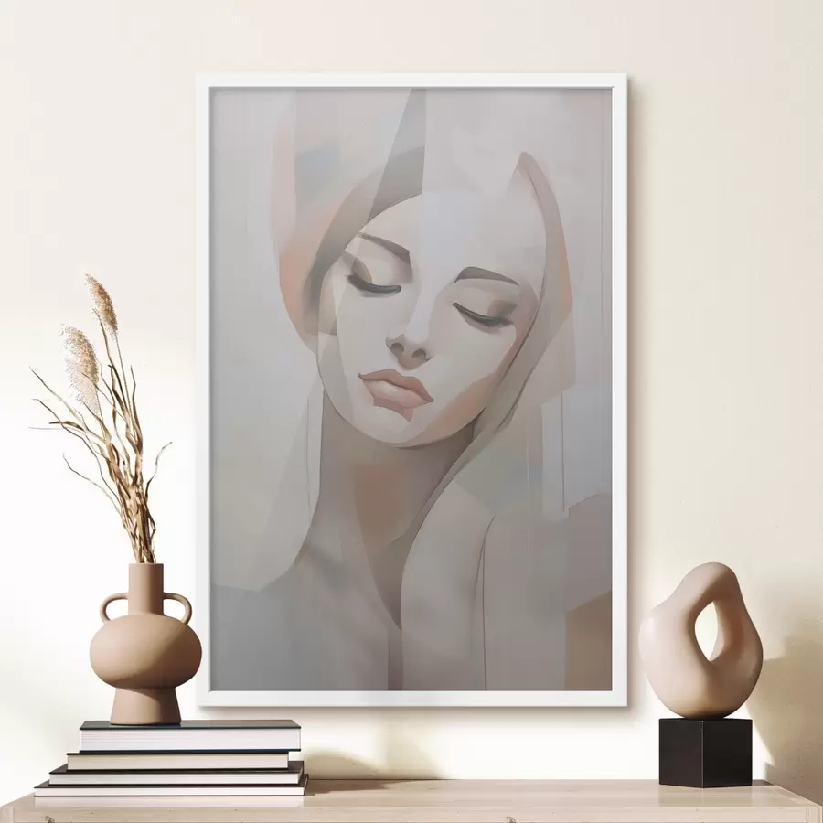 Papier peint Portrait d'une jeune fille f45973