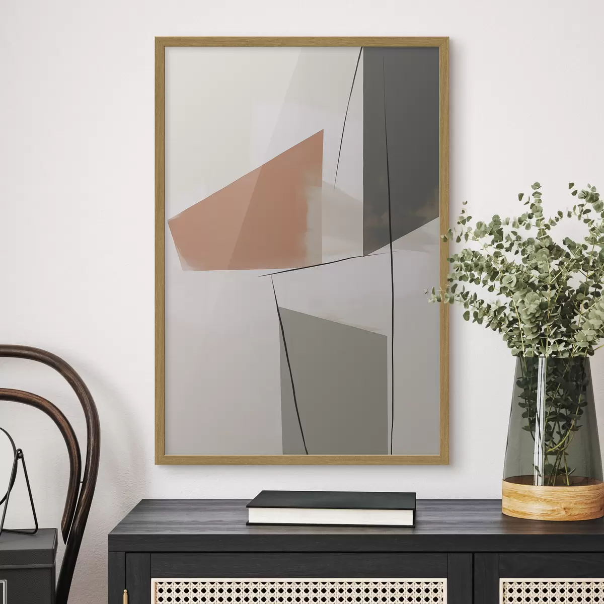 Poster Abstraction géométrique f45975